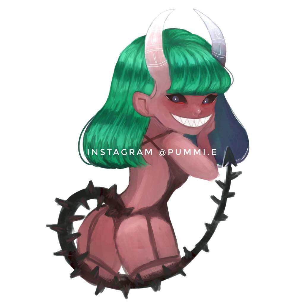 1024x1024 Demon Girl Art Amino
