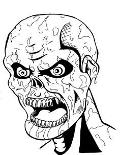 236x303 New Demon Skull Coloring Pages