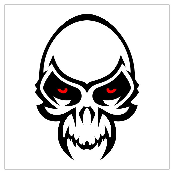 700x700 Elegant Simple Demon Tattoo Designs