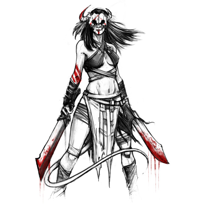 650x650 Demon Series Warrior T Shirt