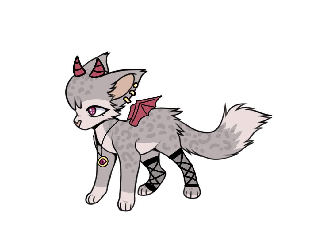 1024x807 Small Demon Cat Auction Closed