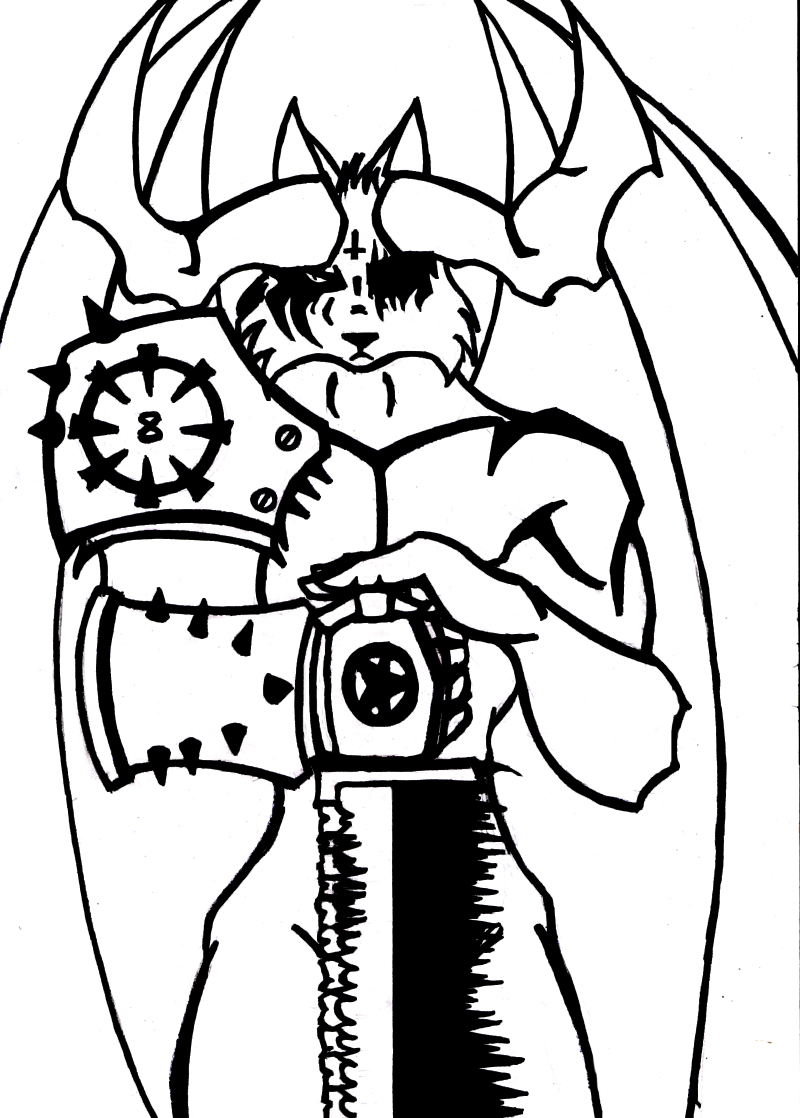 800x1118 warrior of the burning legion