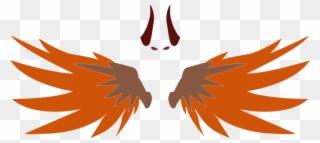 320x143 Devil Clipart Wings