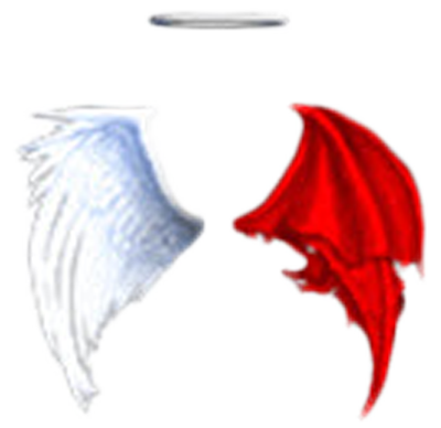 400x388 Audition Angel And Demon Wings