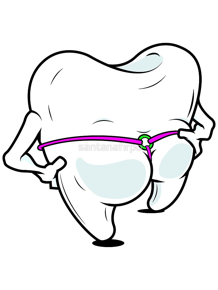 750x1000 Dental Floss Canvas Print