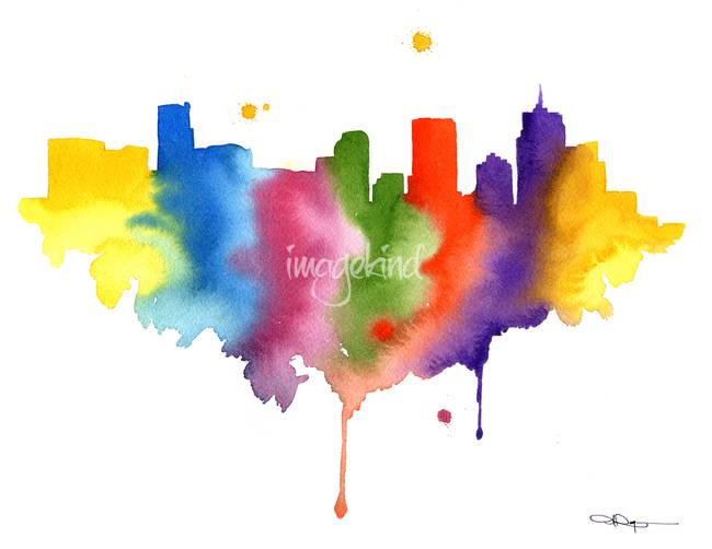 650x502 Stunning Denver Skyline Artwork For Sale On Fine Art Prints