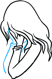 218x331 Download How To Draw Sad Girl Crying