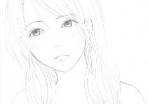 300x210 Alone Girl Photo Drawings Best Sad Girl Drawing Ideas