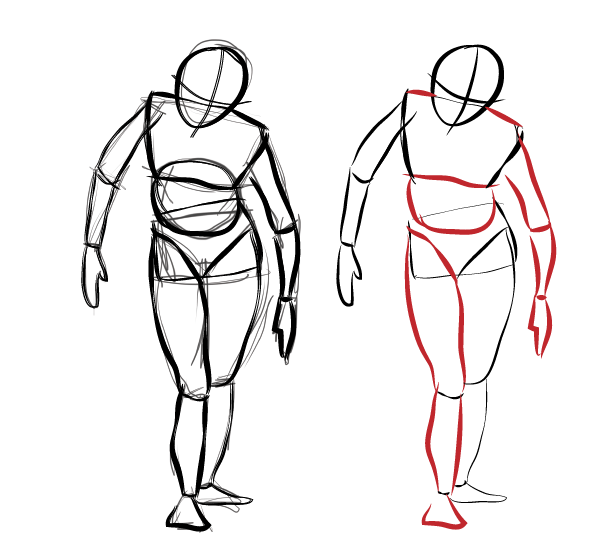 589x560 drawing basics using line weight to show depth