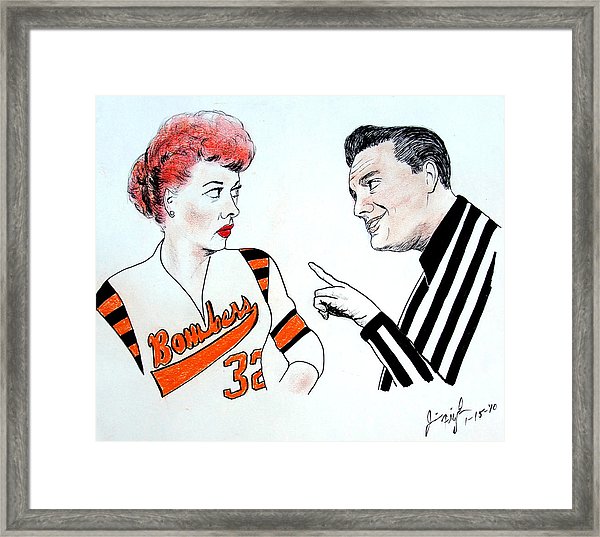 600x537 lucy and ricky at the roller derby drawing