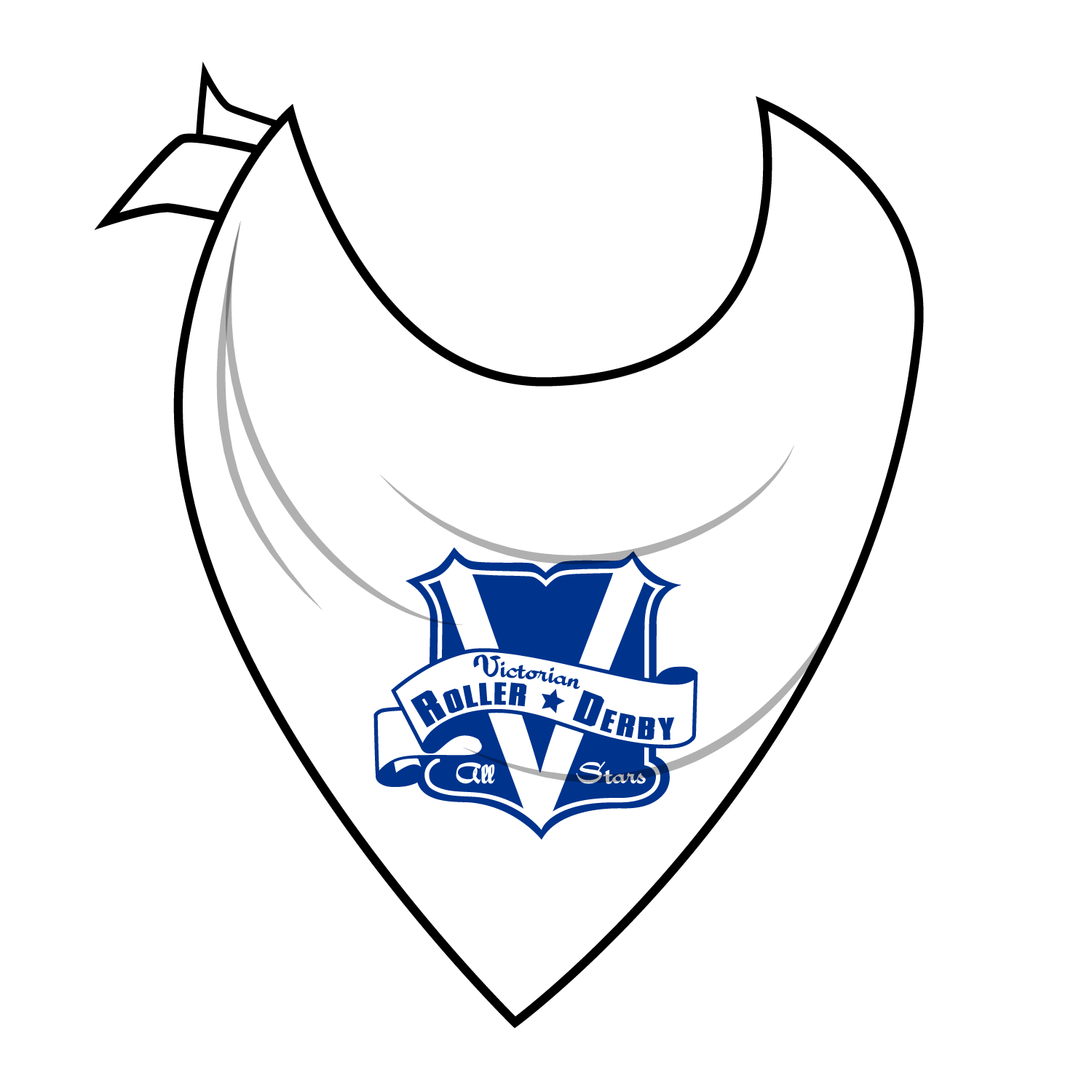 1500x1500 Victorian Roller Derby League Bandana Frogmouth