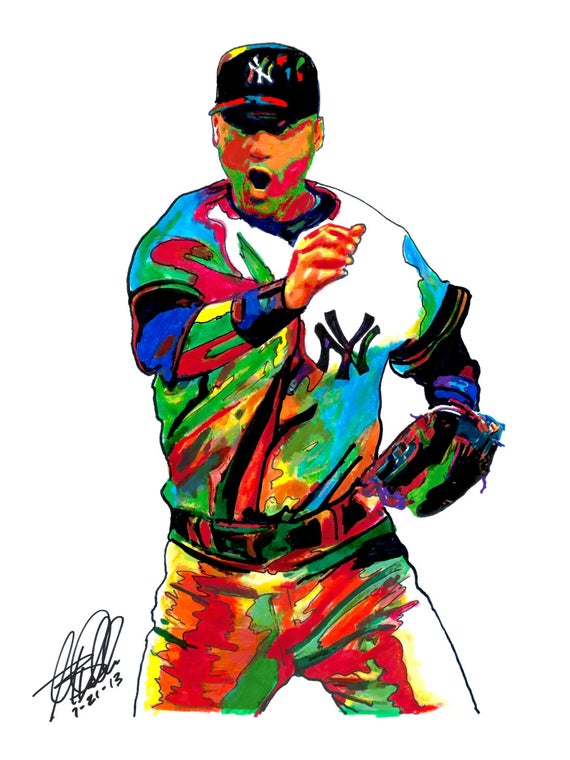 570x760 derek jeter new york yankees baseball shortstop all star etsy