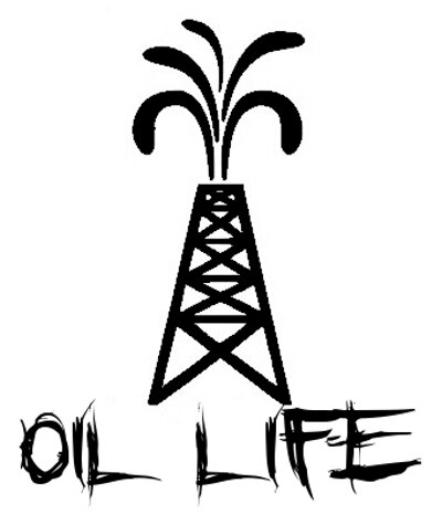 400x465 Oil Derrick Decal