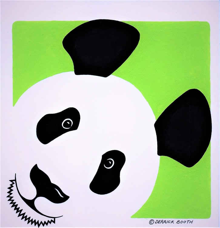 726x750 Green Panda