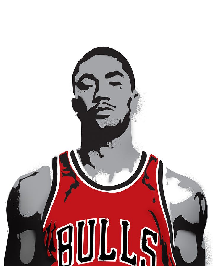 720x900 Derrick Rose Digital Art