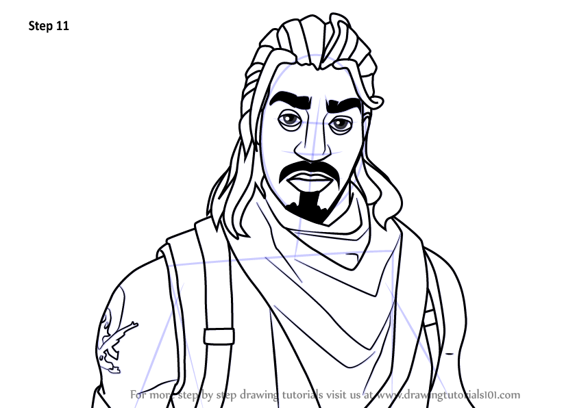 842x596 Derrick Rose Drawing Face