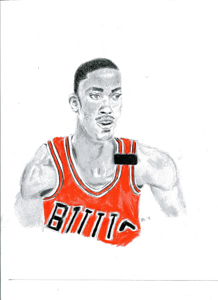 450x620 How To Draw Derrick Rose Cut Box