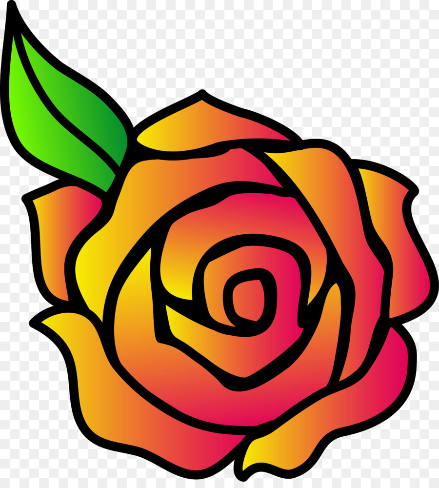 900x1000 Cartoon Rose Drawing And Drawing Cartoon Rose Clip Art