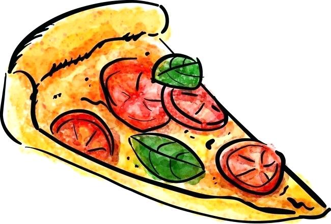 650x441 Pizza Drawing Art Description Pizza Drawing Cute Nip