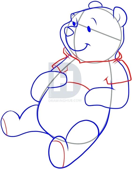 564x720 Easy To Draw Pooh Bear Description Well Guys You Have Finally