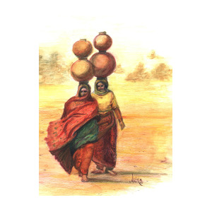 300x300 Daily Desert Dance Drawing