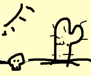 300x250 Desert Drawing