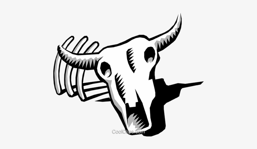 820x475 Desert Skull Drawing At Getdrawings