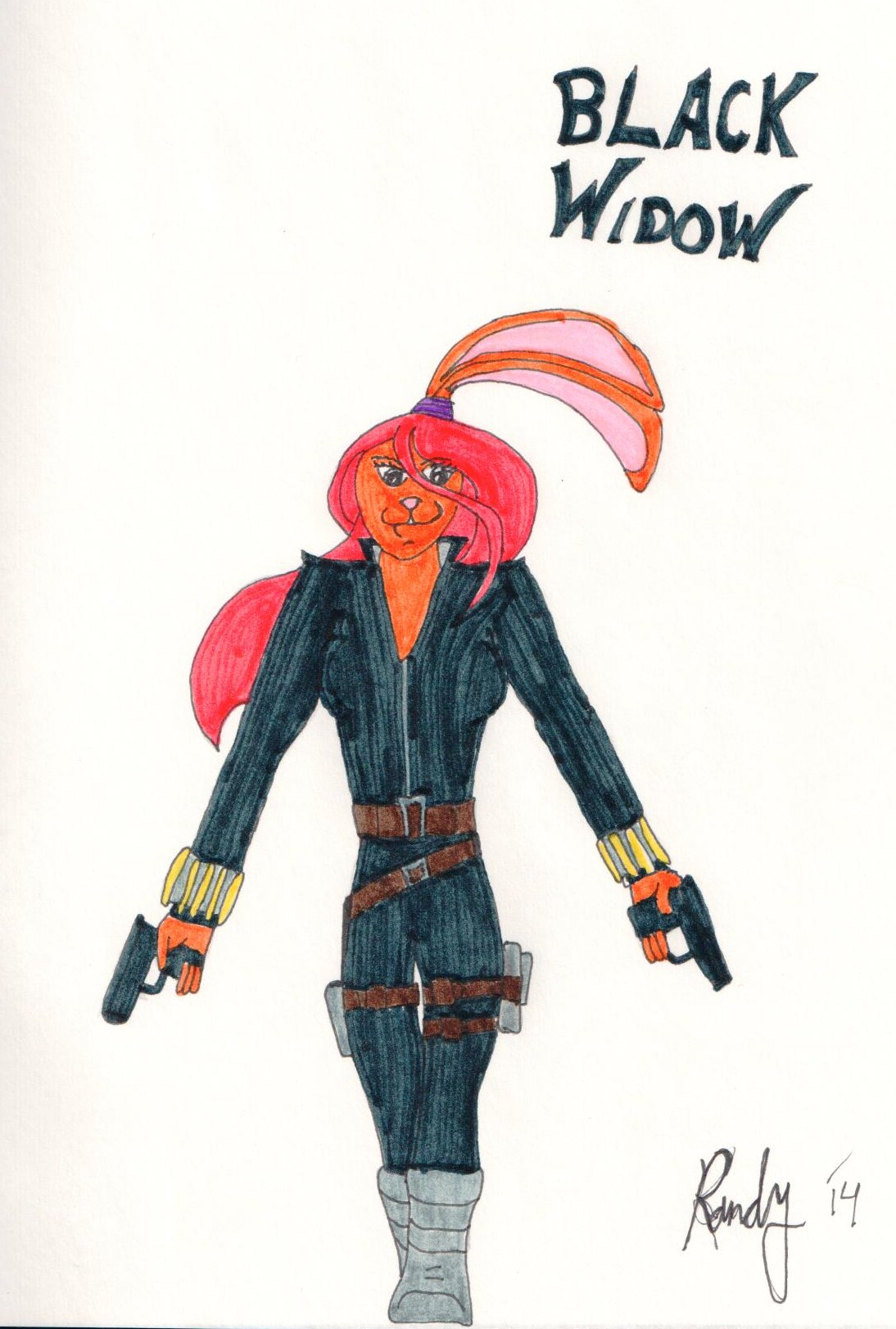 1094x1623 Black Widow My Nerdy Comic Drawings