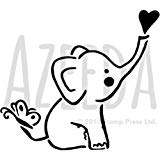 160x160 'desert Island' Wall Stencil Template