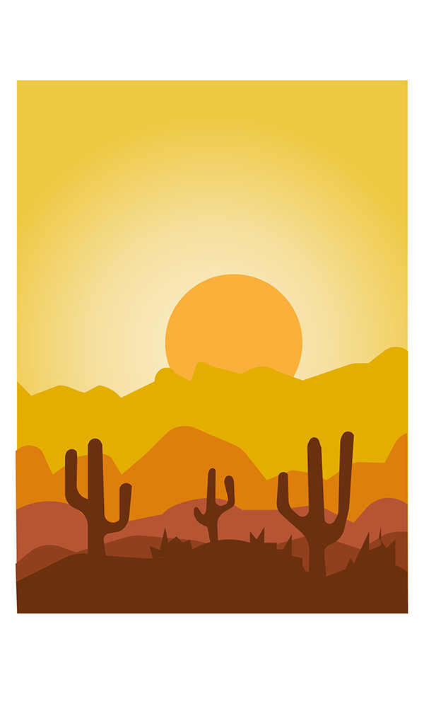 600x1029 Collection Of Free Sunrise Vector Desert Download On Ui Ex
