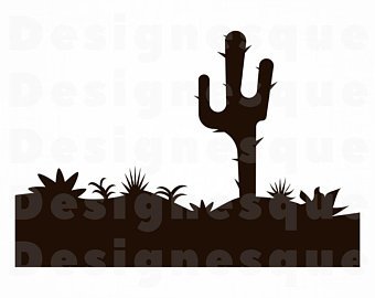 340x270 Desert Silhouette Etsy