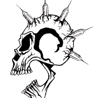 336x336 Skull Drawings With Flowers Tags Cute Drawings For Him Cow Skull