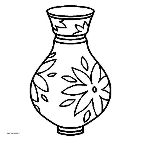 600x600 Design Drawing Vase For Free Download