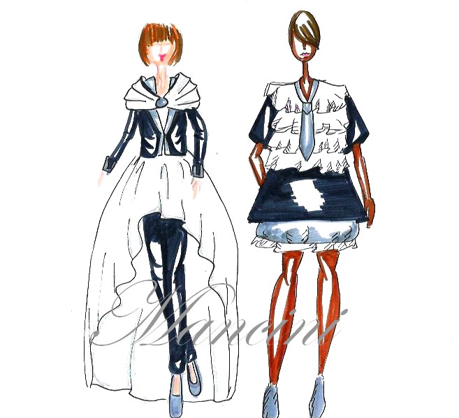 657x598 the world's best photos of croquis and designer