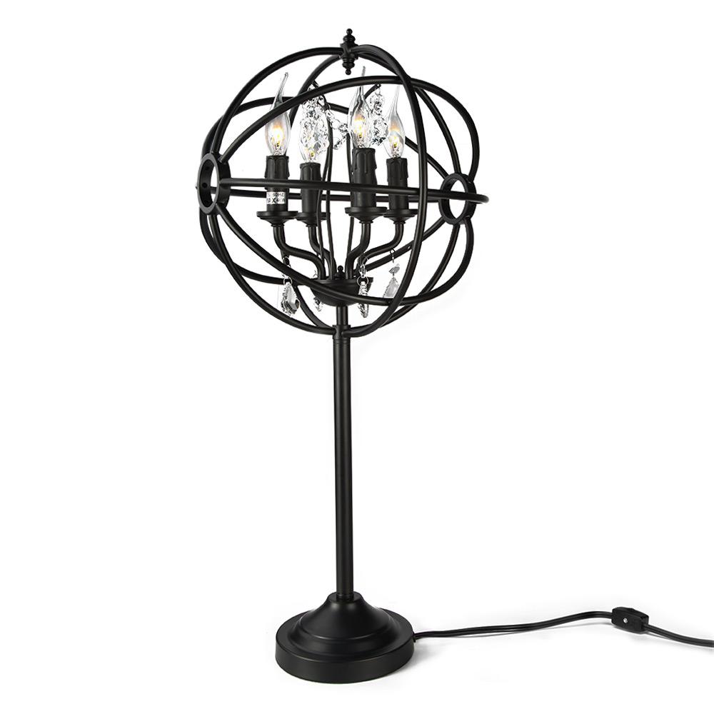 1000x1000 Lnc In Black Indoor Table Lamp With Sphere Shade