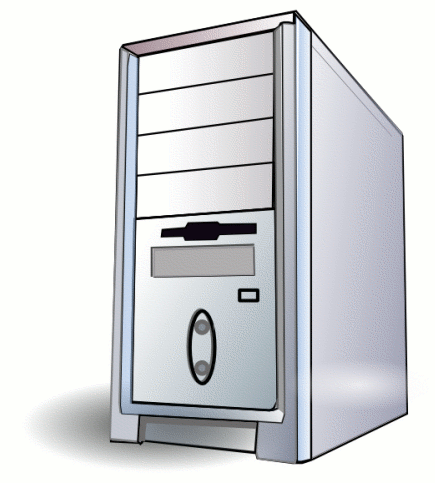 435x483 Free Desktop Computer Clipart