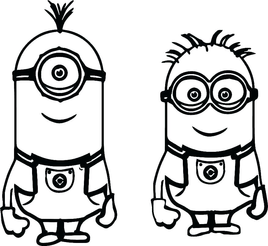 878x807 Despicable Me Coloring Despicable Me Coloring Pages Elegant