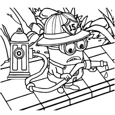 230x230 Despicable Me Coloring Pages