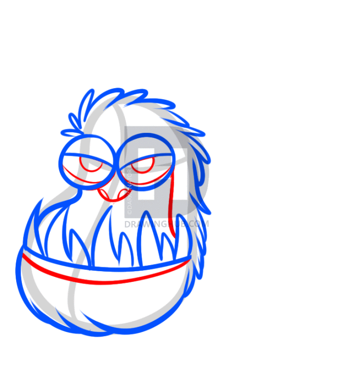 668x720 How To Draw Kyle From Despicable Me Step