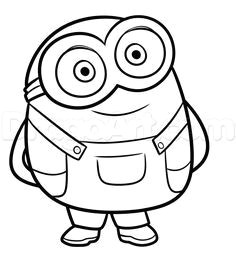 236x261 despicable me easy drawings troller us
