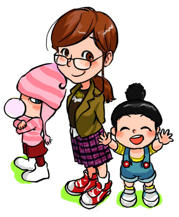 600x726 Despicable Me The Girls Despicable Me Know Your Meme