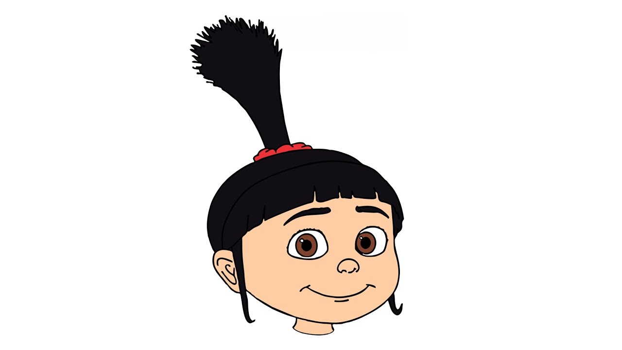 1280x720 How To Draw Agnes From Despicable Me