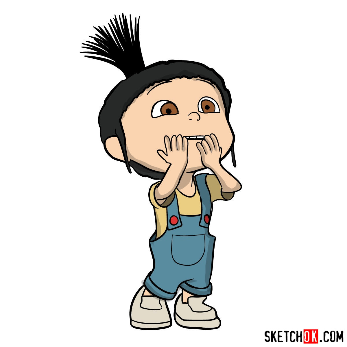 1200x1200 How To Draw Agnes Gru Despicabel Me