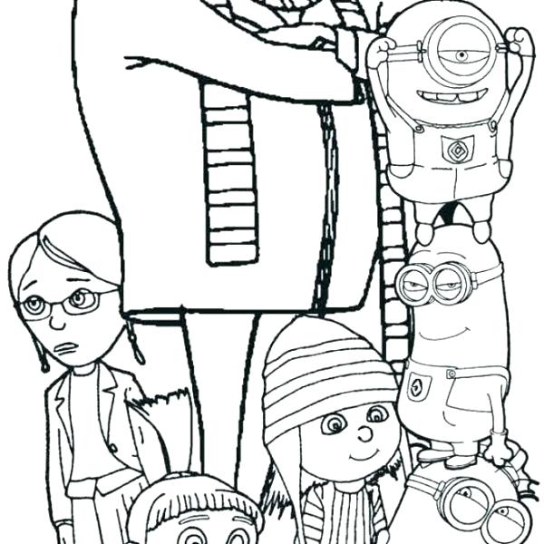 Despicable Me Drawing | Free download on ClipArtMag