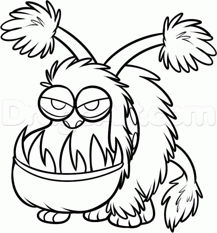 730x786 How To Draw Kyle From Despicable Me Step