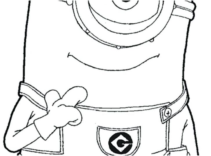 728x536 For Kids Despicable Me Coloring Pages Online Printable Summer