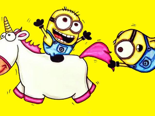 640x480 Despicable Me Clipart Fluffy Unicorn