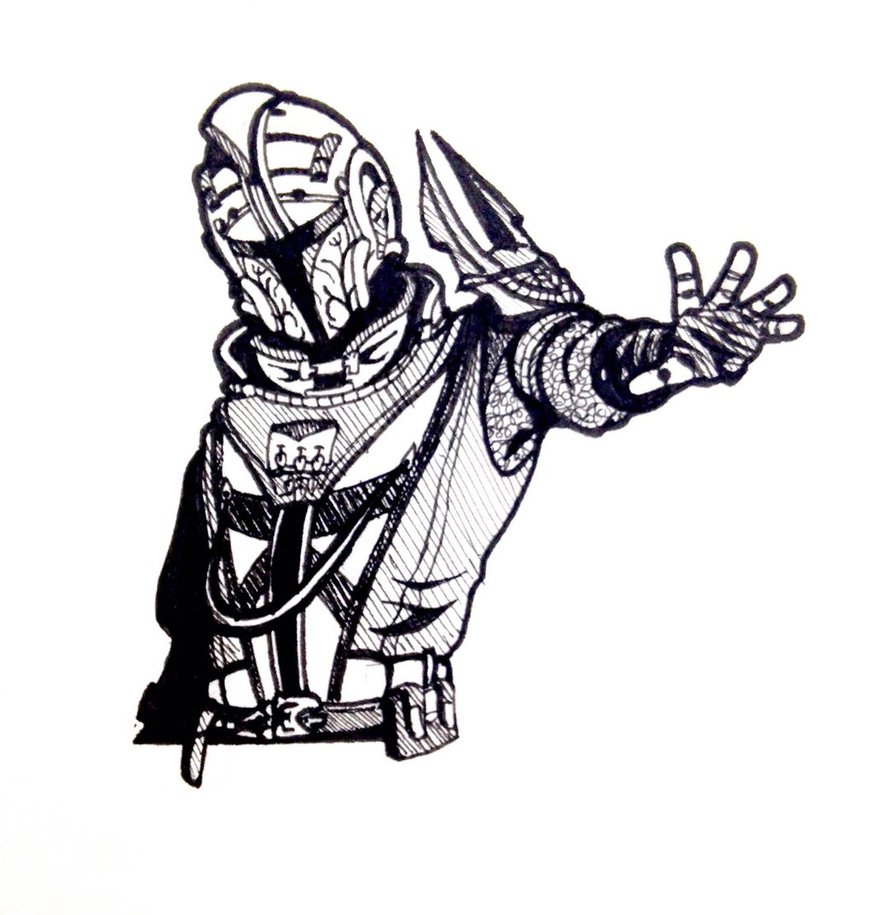 873x915 destiny drawing cartoon for free download