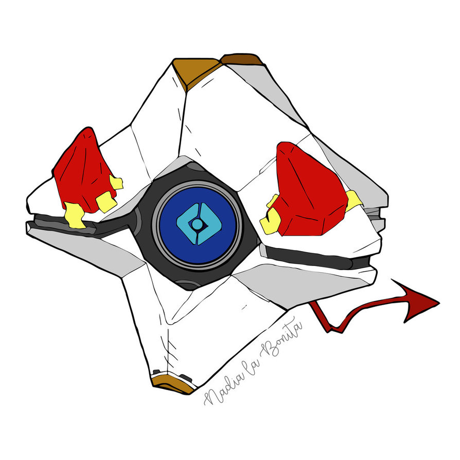 Destiny Ghost Drawing | Free download on ClipArtMag