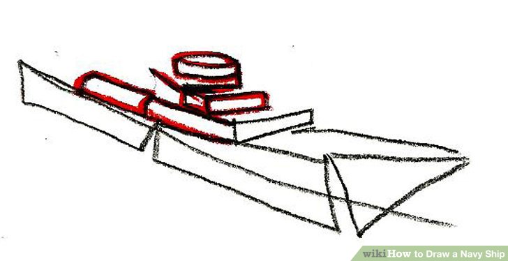 728x374 How To Draw A Navy Ship Steps